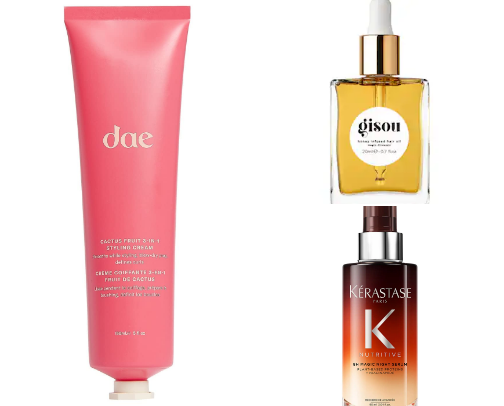products for healthy hair 🎀 cover photo collage