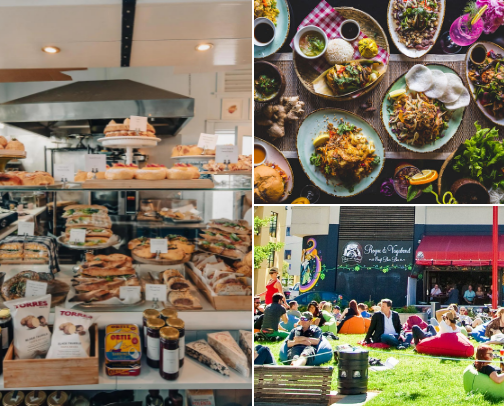 Eating in Welly: A Guide to the World’s Bite Size Culinary Melting Pot cover photo collage