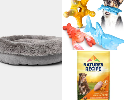 Pet goodies cover photo collage