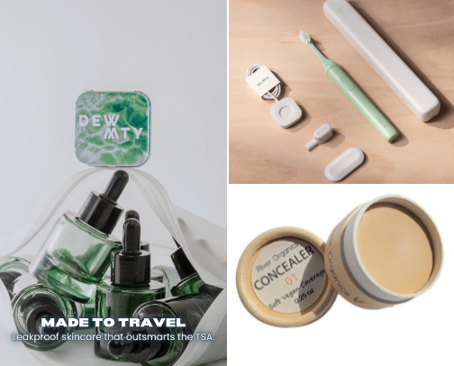 My go-to clean beauty products💋 cover photo collage