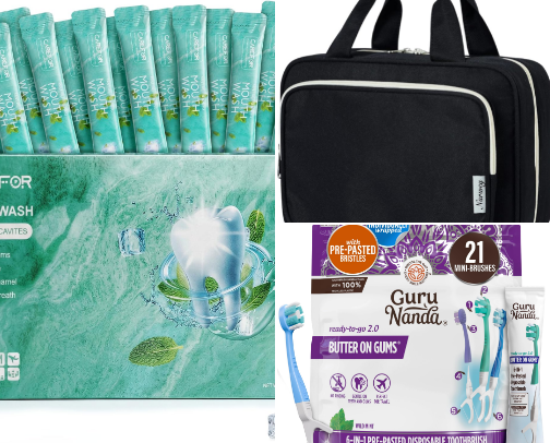 Hoe on the go bag cover photo collage