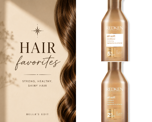 Hair Favorites cover photo collage
