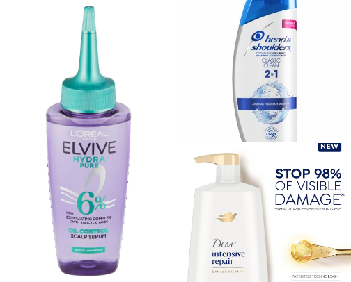 Hair Care Must Haves 💇🏼‍♀️ cover photo collage
