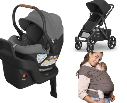 Baby gear cover photo collage
