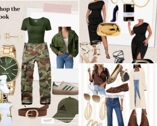 Fashion Section cover photo collage