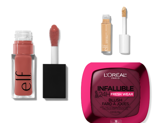 Make-Up Must Haves for a Full Glam Look ON A BUDGET! cover photo collage