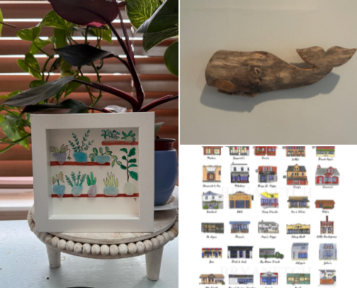 Art by Local CT Artists cover photo collage