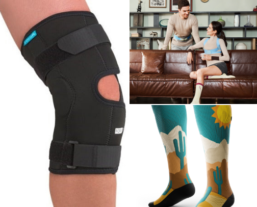 Braces and compression cover photo collage
