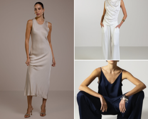 Luxe Lounge | Pajamas, Robes & Cozy Chic cover photo collage
