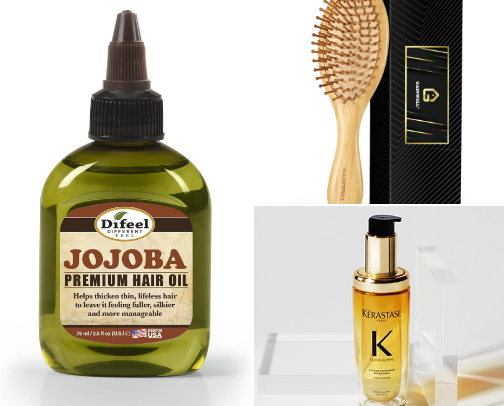 Replace Rupunzel : Hair Care for Growth & Shine cover photo collage