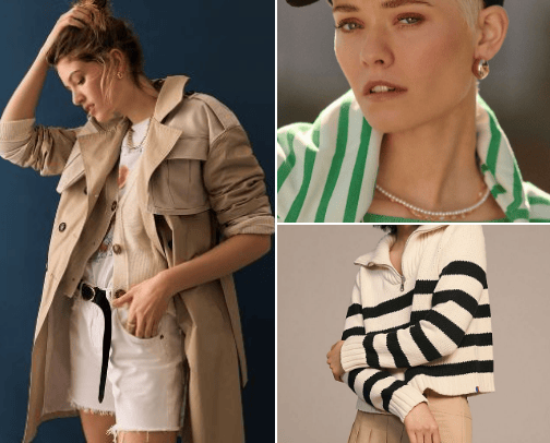 Spring capsule essentials cover photo collage