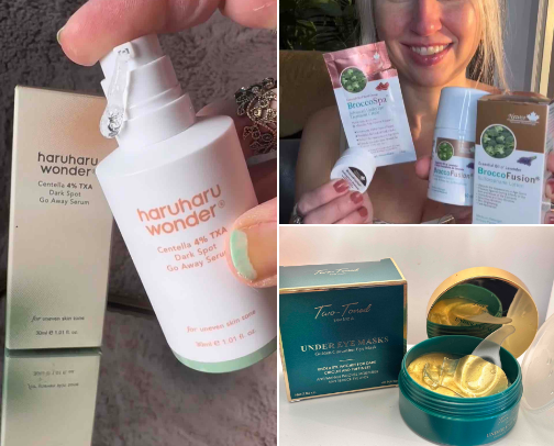 Skincare Favs cover photo collage
