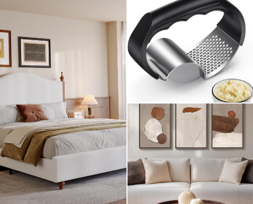 25 Chic Home Decor Finds to Elevate Your Space cover photo collage