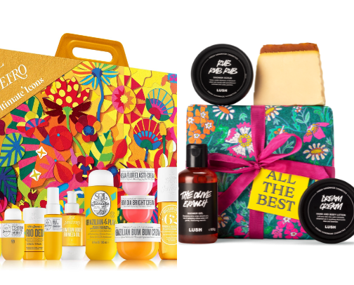 Gift ideas cover photo collage