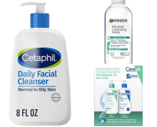 “Top Best Skincare Products for Oily Skin (2026) – Affordable & Effective” cover photo collage