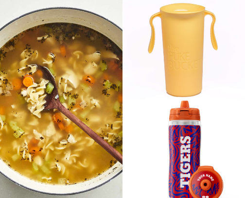 Sick day needs cover photo collage