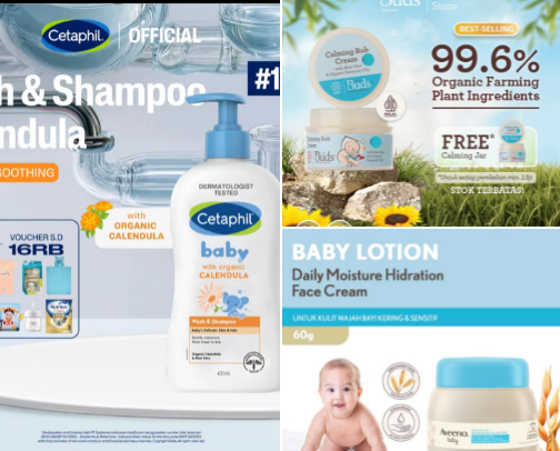 Baby Skincare worth to buy cover photo collage