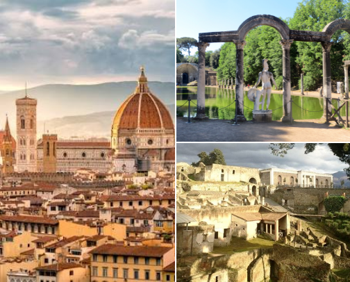 Best Day Trips from Rome, Italy: Easy Escapes by Train, Tour & Car cover photo collage