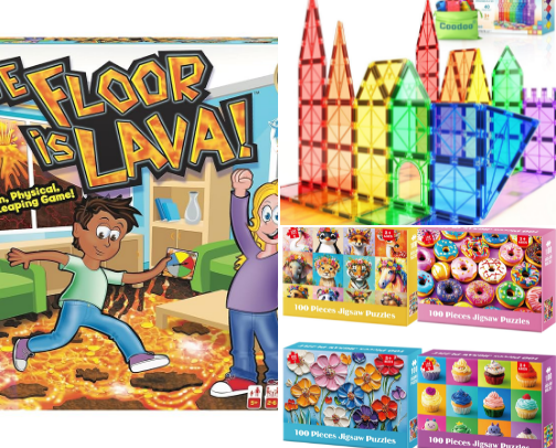 After-School Fun Indoors cover photo collage