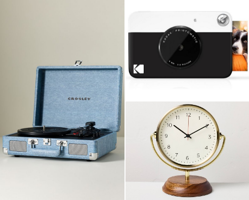 Going Analog
Vintage charm, tactile pleasures, and screen-free finds for a more hands-on life. cover photo collage