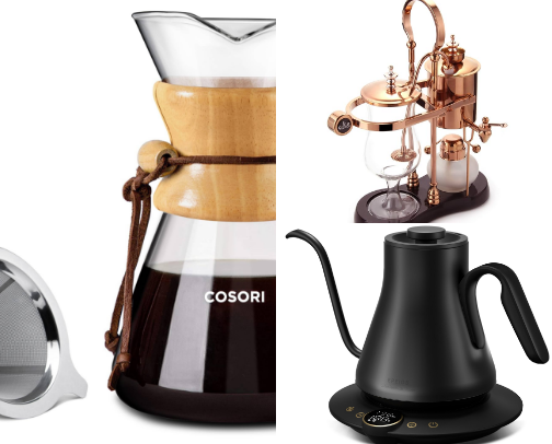 Coffee Connoisseur Gift Ideas! cover photo collage