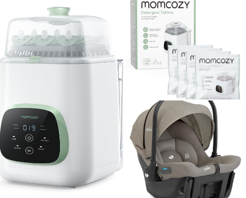 Baby items I use EVERY day cover photo collage