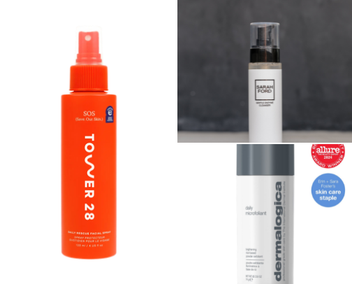 Skincare Favs cover photo collage