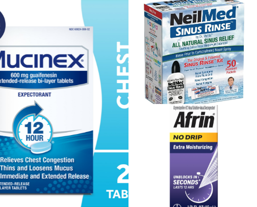 Sinus congestion, allergies quick relief! cover photo collage