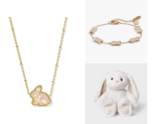 Hop Into Easter 🐣 Easter Basket Ideas 🌸 Mother’s Day Gifts cover photo collage