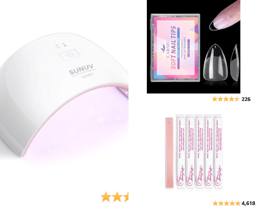 nail stuff cover photo collage