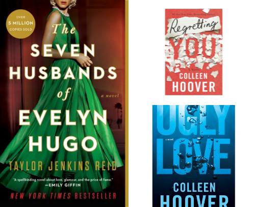 Favorite Fantasy & Romance Books cover photo collage