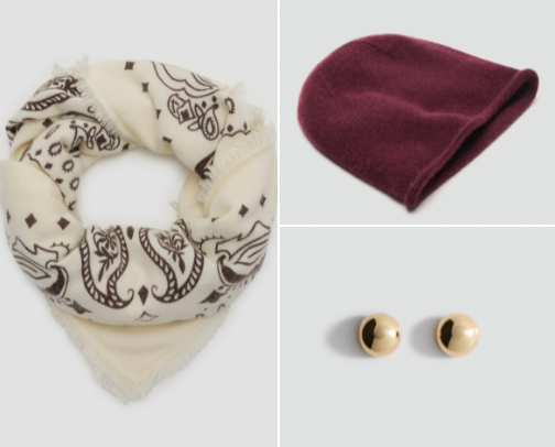 Winter fashion finds: basic things of excellent quality cover photo collage