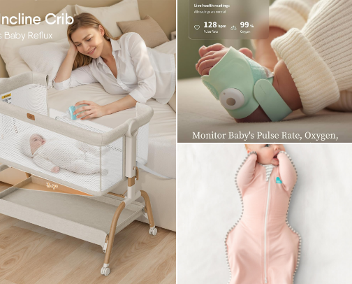 Tried & Tested Baby Sleep Favourites cover photo collage