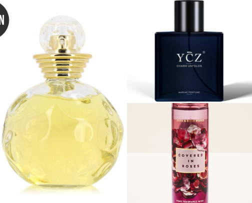 Fragrance cover photo collage