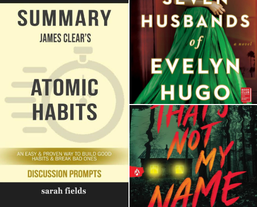 My favorite book recs cover photo collage