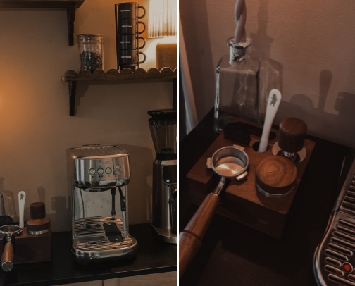 The Home Barista Diaries cover photo collage