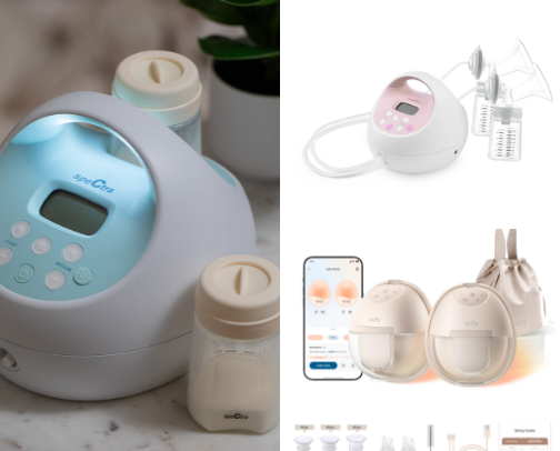 Breast Pumps that are ACTUALLY Worth it cover photo collage