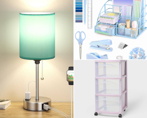 Dorm essentials cover photo collage