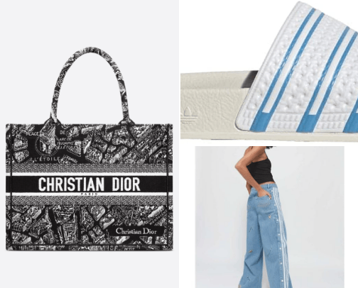 Clothes cover photo collage