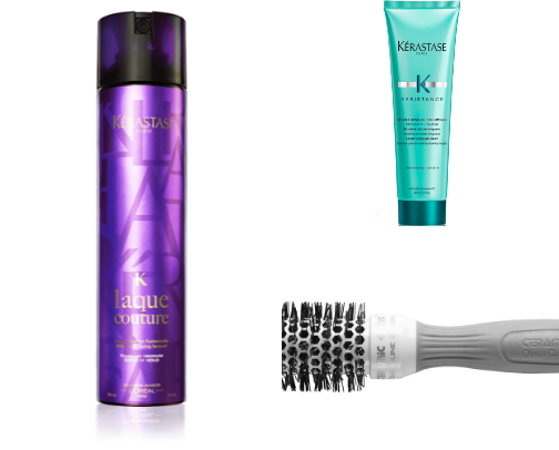 The art of the air dry and the blow dry - hair care essentials cover photo collage