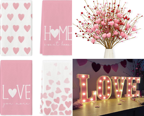 Valentine's Preparation- Gifts and Decor cover photo collage
