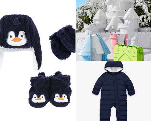 Baby Wintertime ❄️☃️ cover photo collage