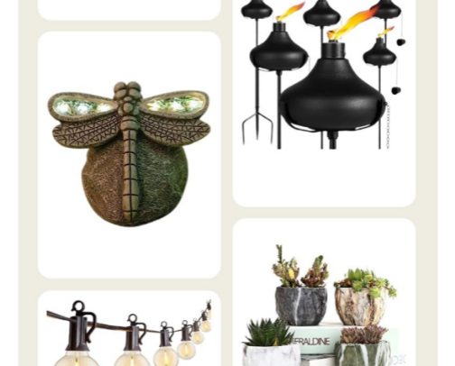 Amazon storefront cover photo collage