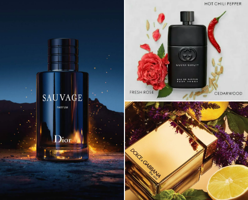 Parfume Man cover photo collage
