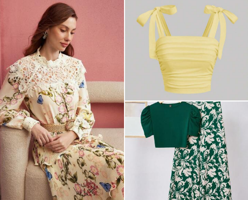 Spring Trends 2025, for spring lovers. cover photo collage