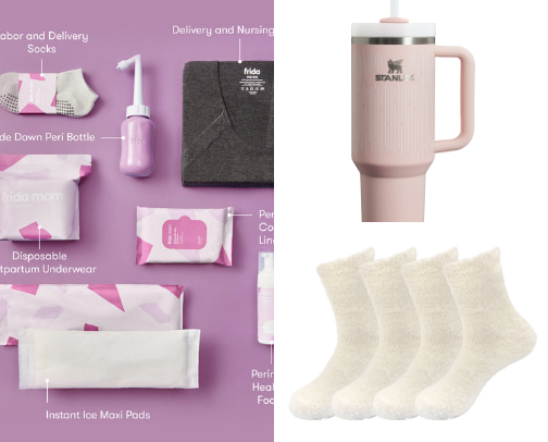 Postpartum Survival Kit cover photo collage