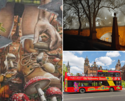 What to Do in Glasgow Scotland | Travel Guide & City Inspiration cover photo collage