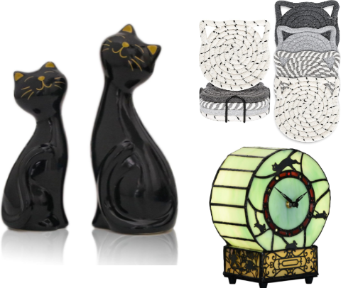 Essential home decor for cat lovers cover photo collage