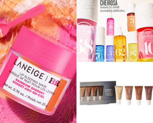 My favorite beauty recs cover photo collage