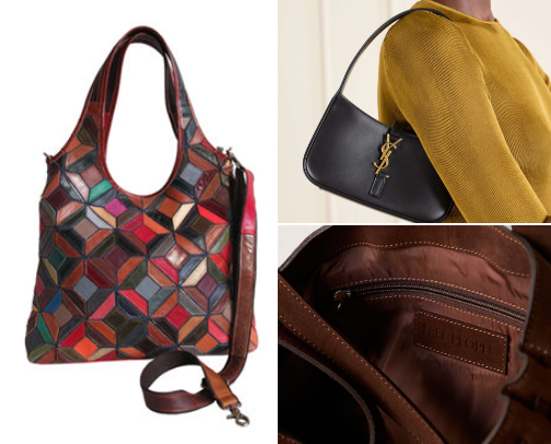 Bags for your dramatic kibbe body type cover photo collage